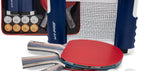 4 Person Table Tennis Set - With Net
