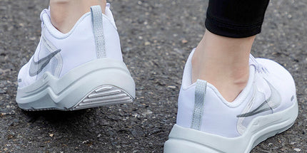 Nike Downshifter 12 Women'S Trainers - All Sizes - White/Silver (DD9294-100)