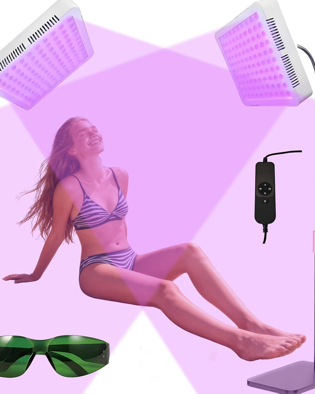 Face Tanning Lamp 100LED 395Nm Wavelength - Solarium for Full Body