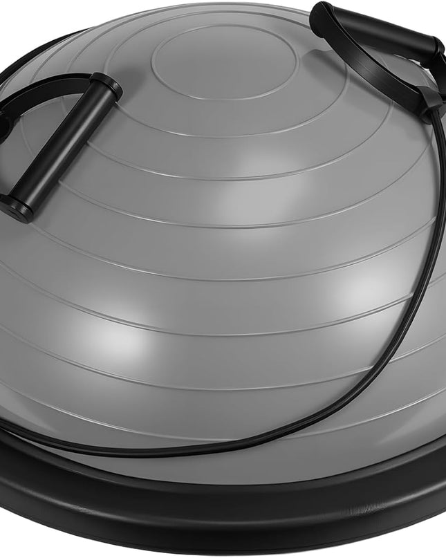 Inflatable Balance Ball Board with Resistance Bands