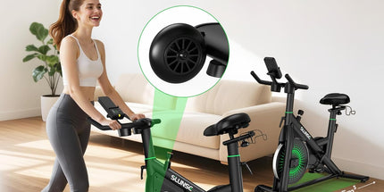 Adjustable Magnetic Resistance Exercise Bike – Home Use