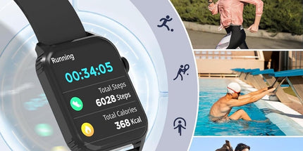 Smart Watch for Men – 1.83" HD Touchscreen Fitness Tracker