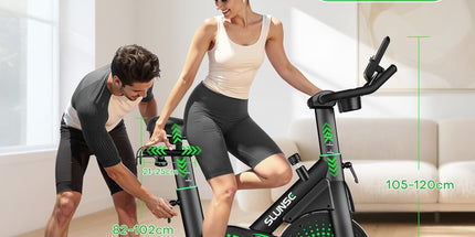 Adjustable Magnetic Resistance Exercise Bike – Home Use