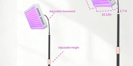 Face Tanning Lamp 100LED 395Nm Wavelength - Solarium for Full Body