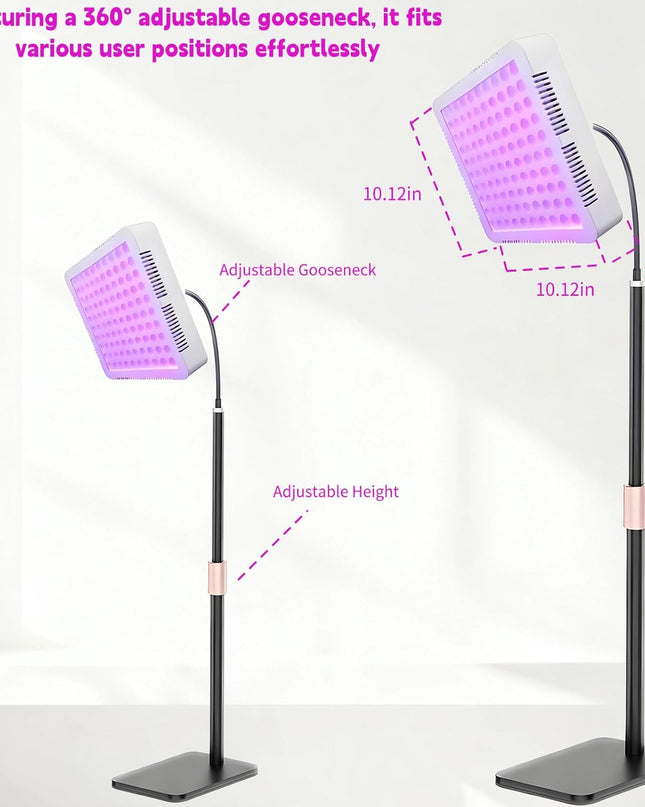 Face Tanning Lamp 100LED 395Nm Wavelength - Solarium for Full Body