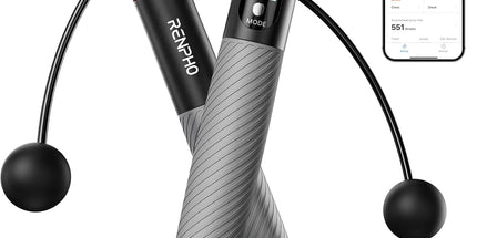 RENPHO Smart Skipping Rope – Adjustable Cordless Fitness Rope