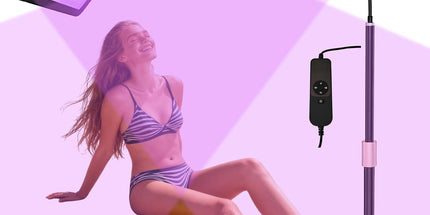 Face Tanning Lamp 100LED 395Nm Wavelength - Solarium for Full Body