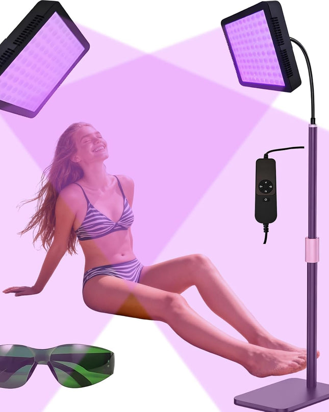 Face Tanning Lamp 100LED 395Nm Wavelength - Solarium for Full Body