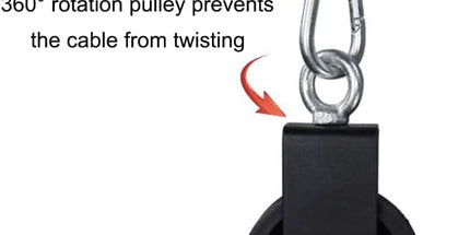 LFJ Fitness Cable Pulley System – Home Gym Strength Trainer