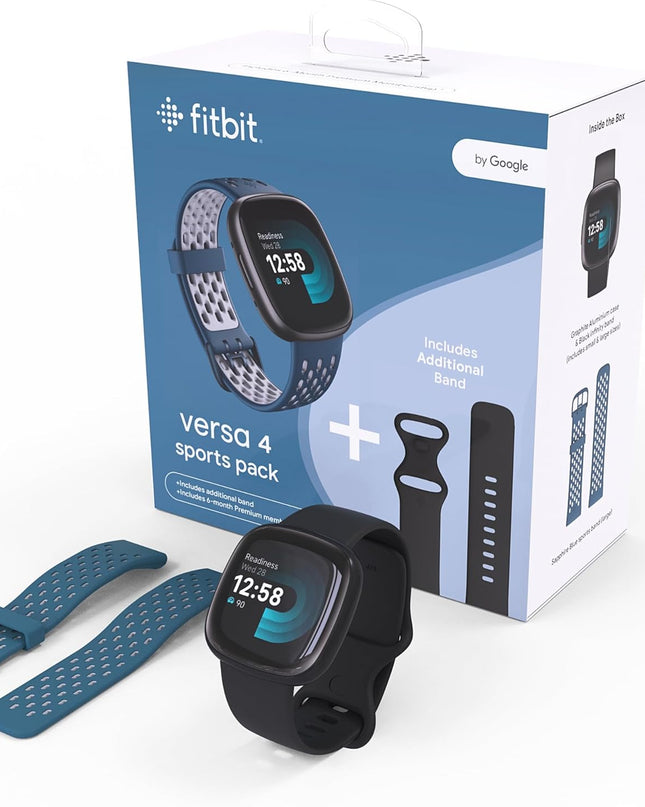 Fitbit Versa 4 Fitness Smartwatch – Built-in GPS
