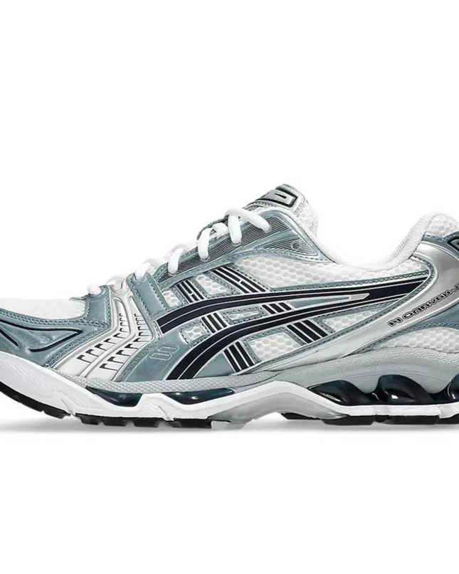 Asics Gel Kayanos 14 - White Fjord Grey - Multiple Sizes