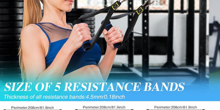  Resistance Bands Set