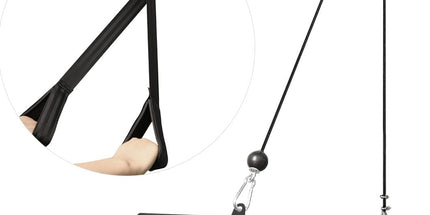 LFJ Fitness Cable Pulley System – Home Gym Strength Trainer