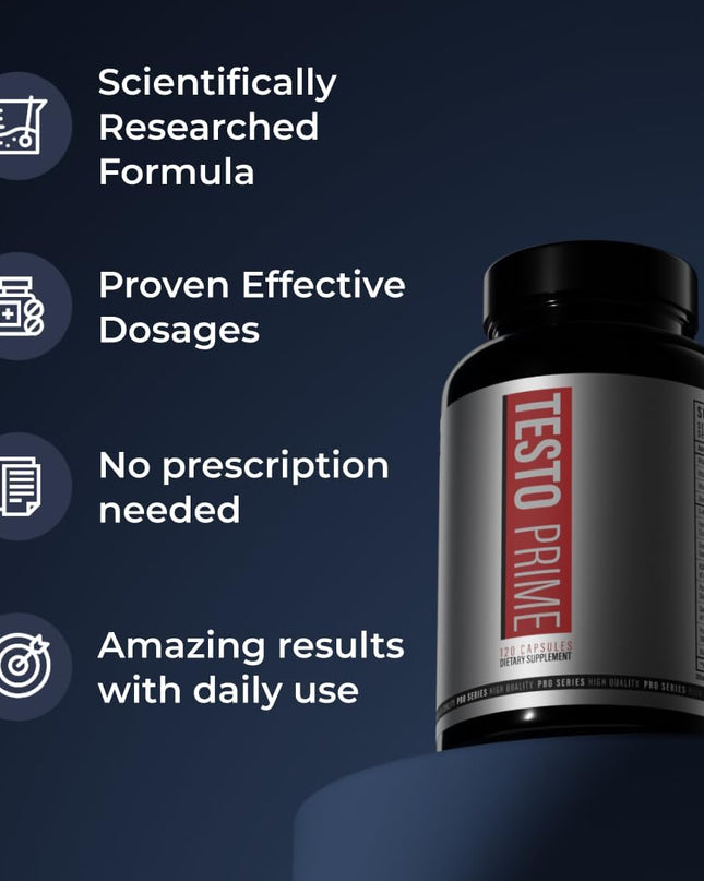 TestoPrime Testosterone Supplements for Men