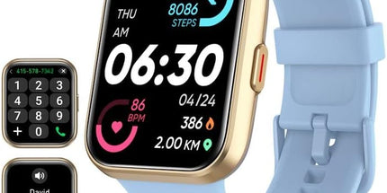 Smart Watch with Alexa and Fitness Tracking – 1.8" Touch Screen