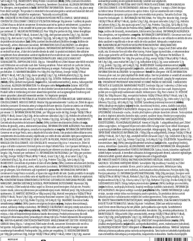  Myprotein Impact Whey Protein Powder