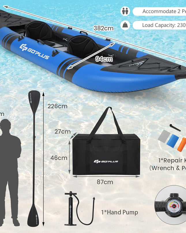 COSTWAY 12’5” Inflatable Kayak