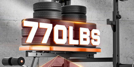 Weight Bench, 770Lbs Bench Press with Squat Rack