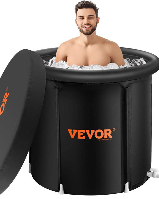 VEVOR Ice Bath Tub – 341L Portable Cold Plunge for Athletes (80cm)
