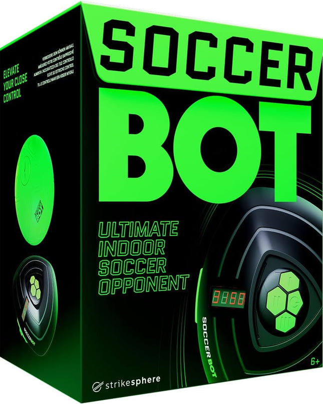 Soccer Bot Indoor Football Trainer – Black