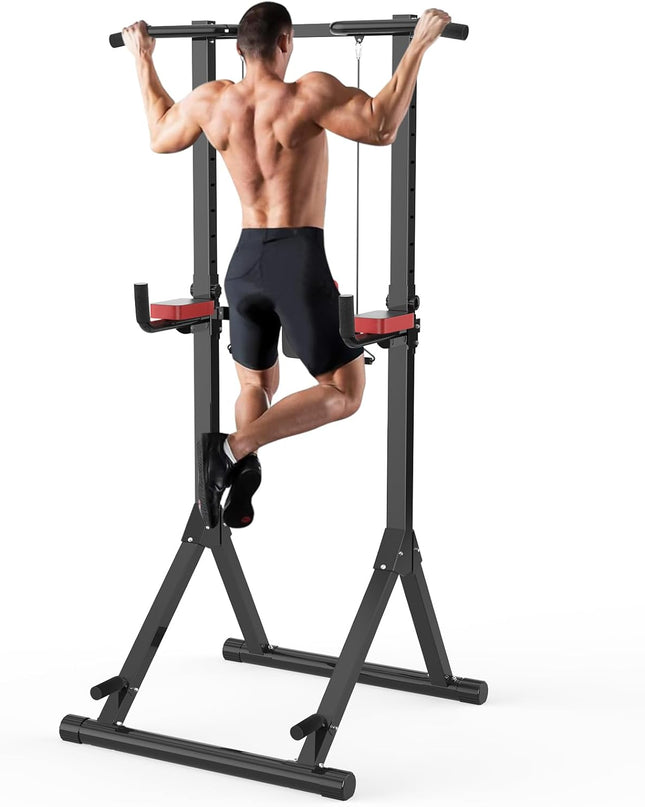 Dskeuzeew Power Tower – Multi-Function Home Gym Equipment