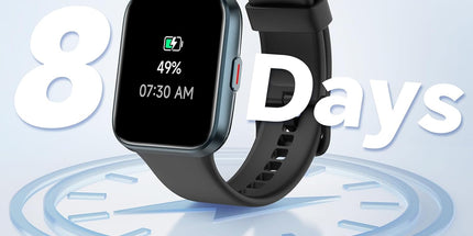 Smart Watch with Alexa and Fitness Tracking – 1.8" Touch Screen