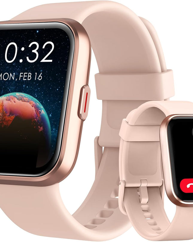 Smart Watch with Alexa and Fitness Tracking – 1.8" Touch Screen