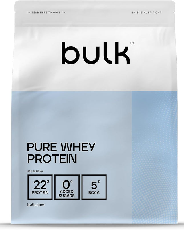 Bulk Pure Whey Protein Powder 22g Protein