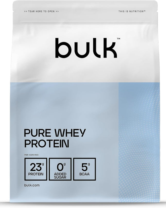 Bulk Pure Whey Protein Powder 22g Protein
