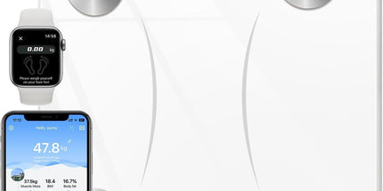 INSMART Bluetooth Body Fat Scales – Smart Digital Body Composition Analyzer