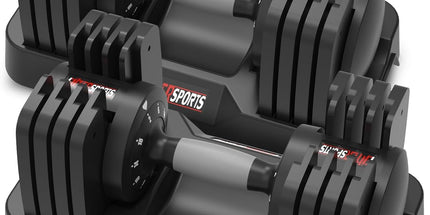 EnterSports Adjustable Dumbbell Set (2–12 kg) 