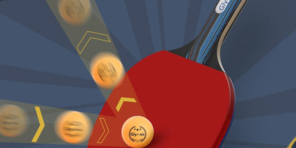 Glymnis Table Tennis Set of 4 – Complete Family Ping Pong Kit