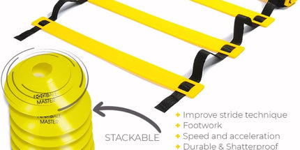 Football Master 6 Metre Agility Ladder Training Set