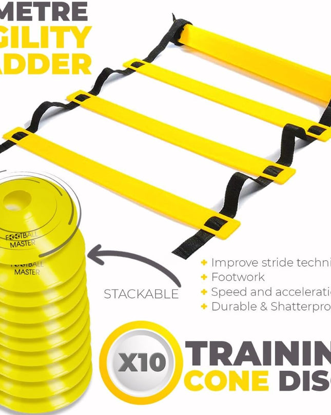 Football Master 6 Metre Agility Ladder Training Set