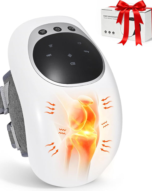 Knee Massager with Heat, Vibration & Red Light Therapy