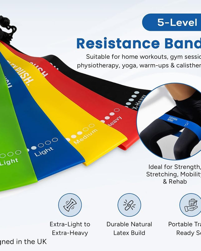  Flex. Push. Repeat. Resistance Bands Set