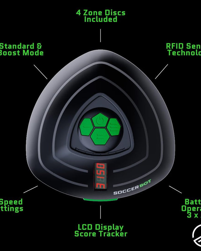 Soccer Bot Indoor Football Trainer – Black