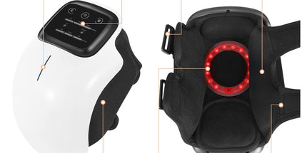 Knee Massager with Heat, Vibration & Red Light Therapy