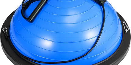 Inflatable Balance Ball Board with Resistance Bands