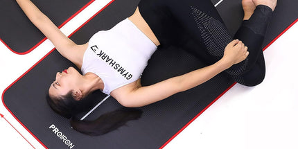 PROIRON Thick Yoga Mat – 10/15MM NBR Foam Exercise & Fitness Mat