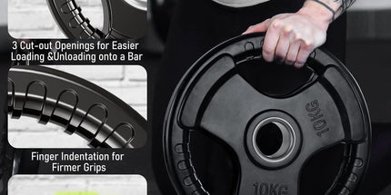 Olympic Weight Plates with Rubber Finish