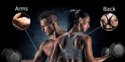 EnterSports Adjustable Dumbbell Set (2–12 kg) 