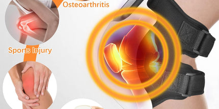 Knee Massager with Heat, Vibration & Red Light Therapy