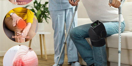 Cordless Heated Knee Massager with Vibration