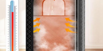 Portable Home Sauna Tent – Infrared & Steam Sauna Box with 9 Heat Levels