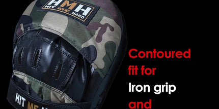 Focus Mitts and Hook & Jab Training Pads with Adjustable Strap