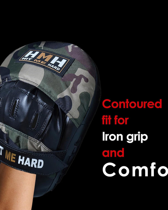 Focus Mitts and Hook & Jab Training Pads with Adjustable Strap