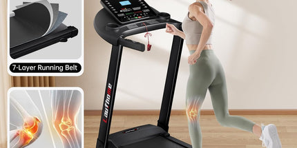 THERUN Foldable Treadmill