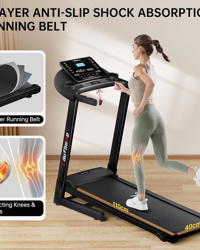 THERUN Foldable Treadmill
