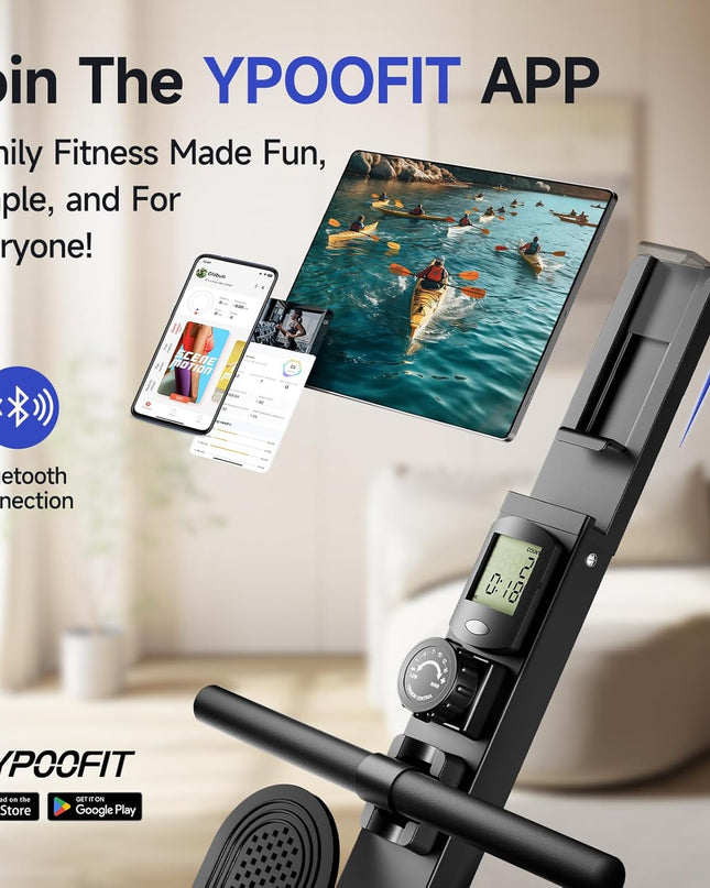   YPOO RM910 Magnetic Rowing Machine